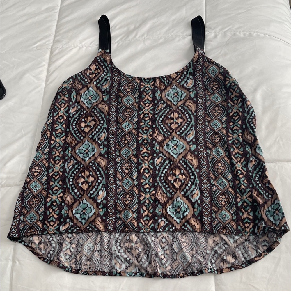 Mimi Chica Multicolor Patterned Camisole - Picture 5 of 7